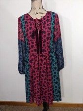 Matilda Jane Women's Multi-color A Little Party Dress #28690D Size XS