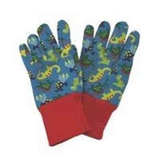 Image of Kids Dinosaur Gardening Gloves Blue    - Brand New !!!!
