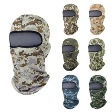 Tactical Balaclava Face Mask Helmet Liner Hat Hunting Ski Sun Hood for Men