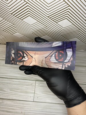 Naruto Shippuden Itachi & Sasuke Uchiha 3D Lenticular Motion Car Sticker Decal