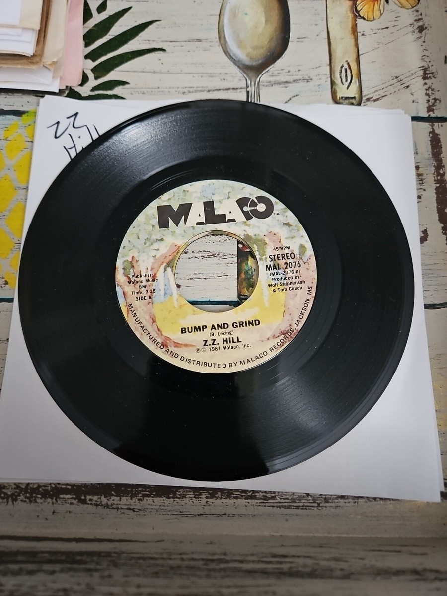 Z.Z. HILL Bump And Grind / Something Good Going On MALACO