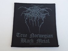 DARKTHRONE TRUE NORWEGIAN BLACK METAL WOVEN PATCH