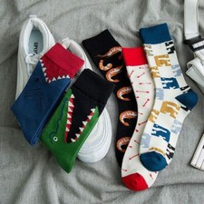 Cartoon Animal Print Socks - Harajuku Street Style Sock Unisex Fashion Footwear