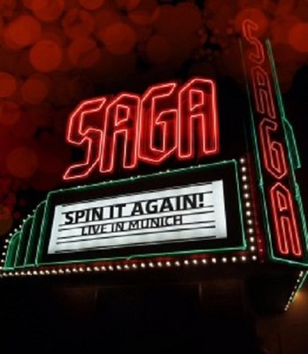 SAGA - SPIN IT AGAIN-LIVE IN MUNICH  BLU-RAY  20 TRACKS CLASSIC ROCK & POP  NEU