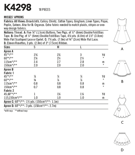 EASY Hand Made Gift Apron Hat Scarf Mitts Holiday Craft Present Sewing Pattern - Picture 15 of 50