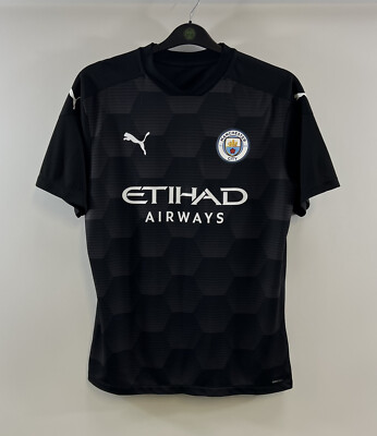 Manchester City Player Issue GK Football Shirt 2020/21 Adults Large Puma  F975 UK