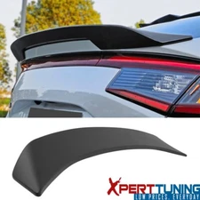 Fits 22-26 Civic 11th Gen Hatchback Mugen Style Matte Black Trunk Spoiler ABS