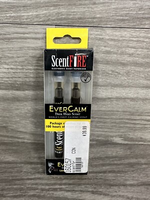 Conquest Scents 160157 Fire Refill Cartridge Ever Calm Deer 2 Pack