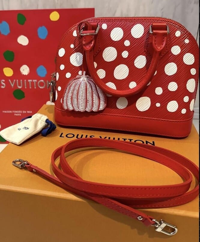 Louis Vuitton x Yayoi Kusama Alma BB Shoulder Bag for Women Louis Vuitton x Yayoi Kusama Alma BB Shoulder Bag for Women
