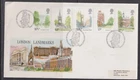 Great Britain "Philart" 1980 London Landmarks First Day Cover #196d Kingston Un