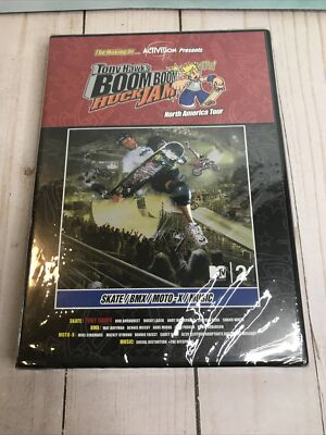 Making of Tony Hawks Boom Boom Huck Jam DVD PlayStation 2 MTV 2 Brand New Sealed