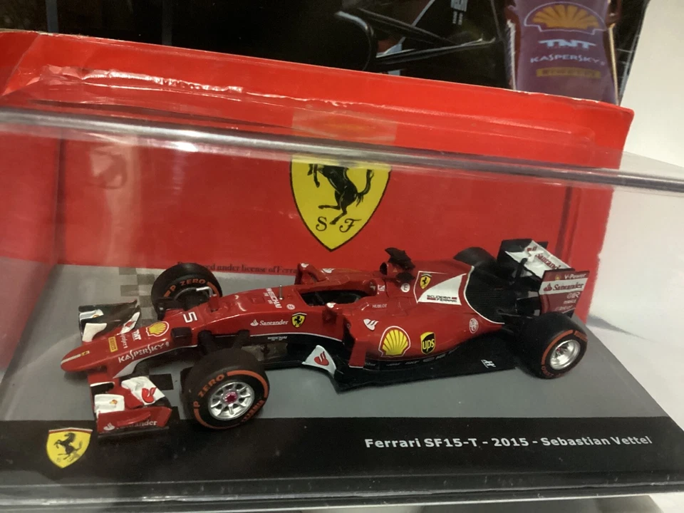 Ferrari SF15-T 2015, Sebastian Vettel, 1/43 Die-Cast New IN Course centauria - Image 3 of 3