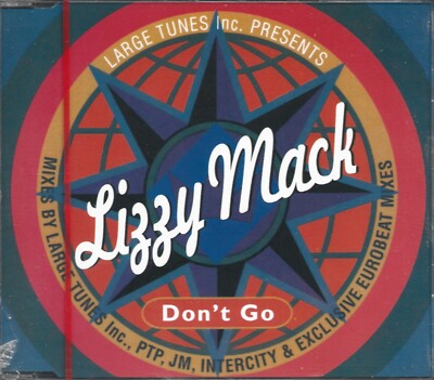 Don't Go [Import Maxi-Single] by Lizzy Mack (Cd 1995) [7 Versions] NEW