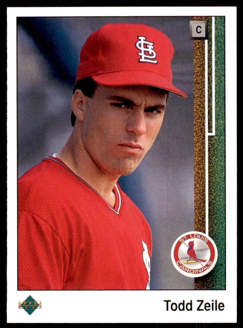 1989 Upper Deck Todd Zeile Baseball cards #754