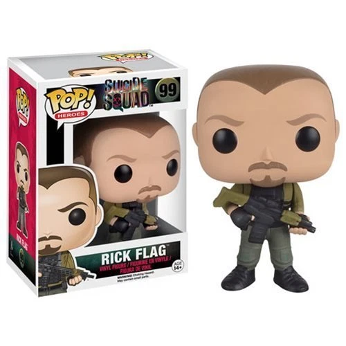 DC POP Movies: Suicide Squad Rick Flagg #99 Vinyl Figure Funko