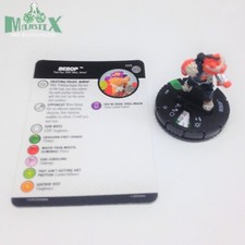 Heroclix Teenage Mutant Ninja Turtles Unplugged Bebop 017 Uncommon fig w/card 