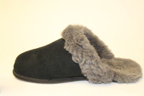 UGG Scuffette II Slippers Womens Size 12 43 Suede Shearling Flat Shoes 1106872 - Picture 5 of 24
