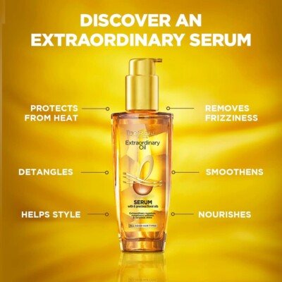 L'Oreal Paris Extraordinary Oil Hair Serum for Women & Men 100 ml