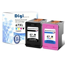 Generic Ink Cartridge 67XL FOR HP DeskJet 1255 2722 2732 2752 2755 4140 4152