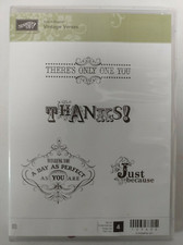 Stampin' Up Vintage Verses Stamp Set