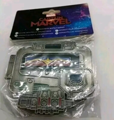 Captain Marvel Magnetic Bottle Opener Official Numskull Merchandise NEW