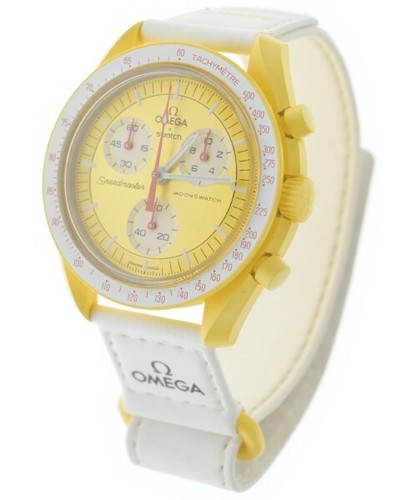 SWATCH Watch YellowxWhite 2200467105111 - Picture 2 of 5
