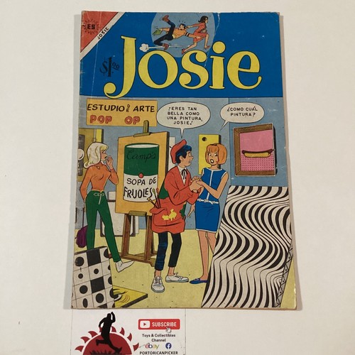 1967 SPANISH COMICS JOSIE #14 EDITORIAL SOL MEXICO = USA ARCHIE COMICS JOSIE #18
