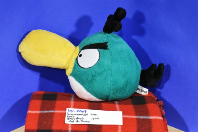 Commonwealth Rovio Angry Birds Hal the Toucan 2010 plush (310-2009) | eBay
