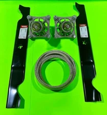 46” Deck Blade Spindle Belt Kit for Husqvarna fits Poulan YTH20K46 YTH18K46