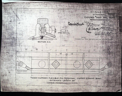 NYNHHRR Engineering Plan - Exposed #0000 Rail Bond S-832