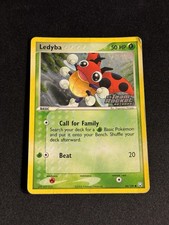 Pokemon TCG Ledyba 64/109 ex Team Rocket Returns Reverse Stamped Holo on eBay