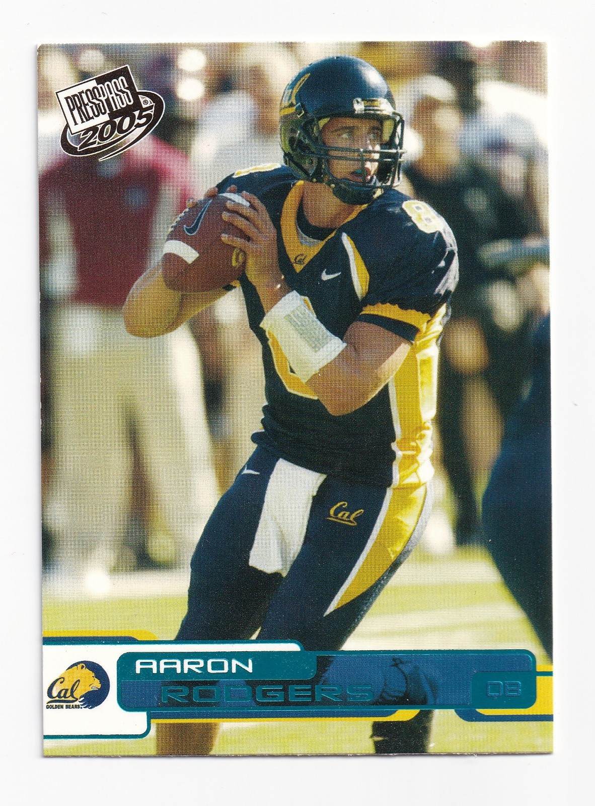 2005 Press Pass - Blue #B9 Aaron Rodgers (RC)