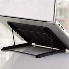 6 Gears Adjustable Metal Laptop Stand Foldable Cooling Holder for Tablet