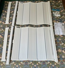 Pair of BabyDan Guard Me Retractable Stair Gates 55-89cm