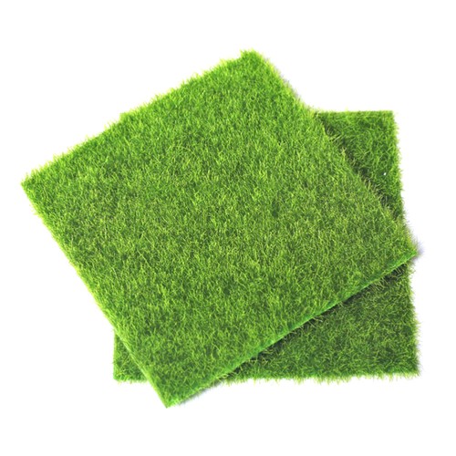 6 Piezas Simulado Decoración Césped Artificial Modelo Artesanía Musgo Paisaje - Imagen 9 de 11