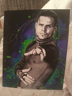 Jeff Hardy Wwe autogramm orginal 20x25cm