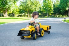 Kids Ride On Toy Tractor Construction Truck Front Loader 6V Battery Powered