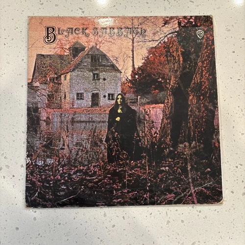 First Press Black Sabbath 1 Debut Album Record Vinyl LP Green Label Plays VG+