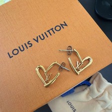Louis Vuitton Ohrringe Schnalle D'oreille Herz für Sie - authentisch