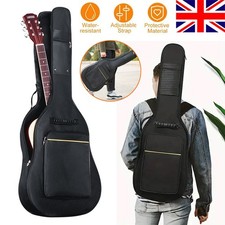 41" Classical Acoustic Guitar Case Waterproof Gig Bag Heavy Duty Padded Backpack