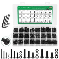 Schrauben Set 860 Stueck M2 M3 M4 M5 Innensechskant Mit Muttern Sortiment