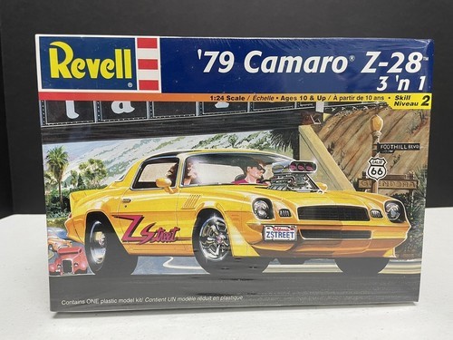 Revell 1/24 1979 Camaro Z-28 "Street Burner" 3 in Model 1 Kit #85-2165