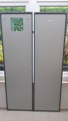 Rittal VX 8106.245 Seitenwände: 2000x600 mm, Stahlblech RAL7035, 2 Stück im Set