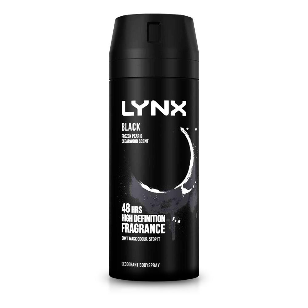 Lynx Bodyspary Deodorant Black 150Ml - Image 2