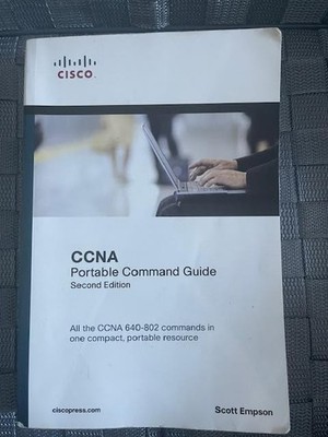 CCNA Portable Command Guide 2nd Edition Cisco Press Study Book Networking Great