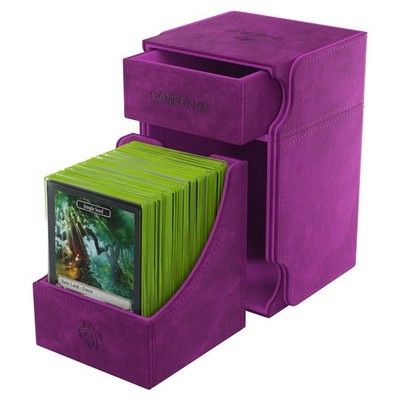 GGS20107 Gamegenic Deck Box: Watchtower: 100+ XL Purple