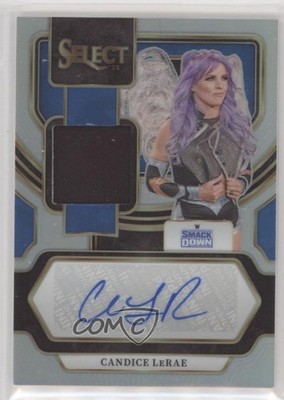 2024 Panini Select WWE Auto Memorabilia 73/75 Candice LeRae #AM-CLR Auto 3hd