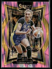 2025 Select WNBA Cameron Brink #9 Concourse Pink Flash SP Sparks BB1468