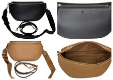 Tory Burch Thea Pebble Leather Belt Bag Crossbody Lightweight Adjustable HandBag