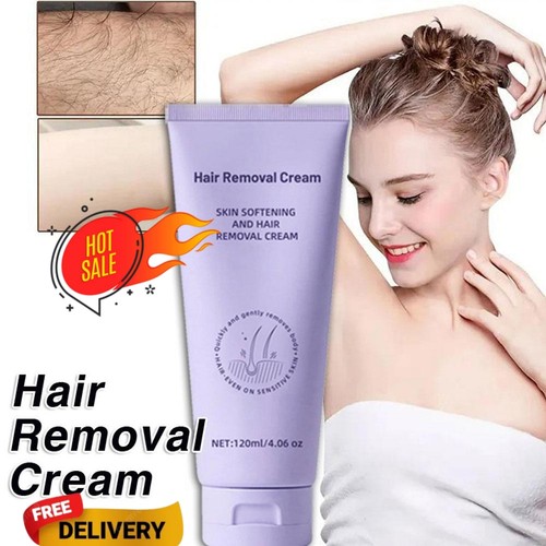 Permanent Hair Removal Cream Painless Stop Hair Growth Inhibitor Remover Smooth - Picture 4 of 11